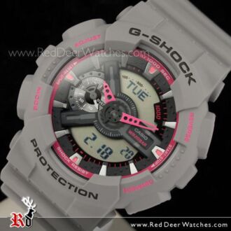 Casio G-Shock Matte Finish Analog Digital Display Watch GA-110TS-8A4, GA110TS