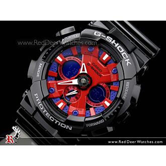 Casio G-Shock Black Analog Digital Watch GA-120B-1A GA120B