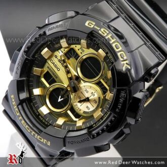 Casio G-Shock Analog Digital Gold Watch GA-140GB-1A1, GA140GB