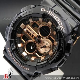 Casio G-Shock Analog Digital Rose Gold Watch GA-140GB-1A2, GA140GB