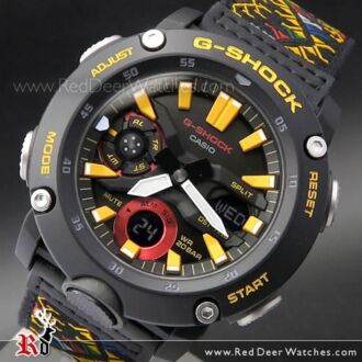 Casio G-Shock Bhutan Textile Limited Watch Set GA-2000BT-1A, GA2000BT