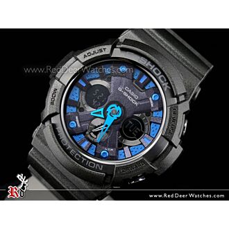 Casio G-Shock Analog Digital Semi-Glossy World Time Watch GA-200SH-2A, GA200SH