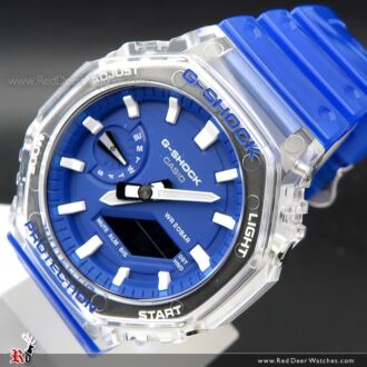 Casio G-Shock HIDDEN COAST Transparent Resin Watch GA-2100HC-2A, GA2100HC