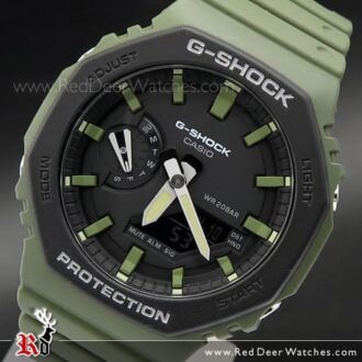 Casio G-Shock Carbon Core Guard Utility Colour Edition Watch GA-2110SU-3A, GA2110SU