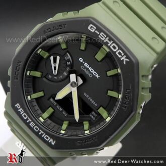 Casio G-Shock Carbon Core Guard Utility Colour Edition Watch GA-2110SU-3A, GA2110SU