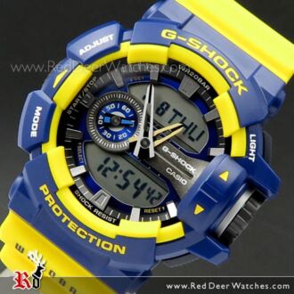 BUY Casio G Shock 200M Analog Digital Black Red Sport Watch GA