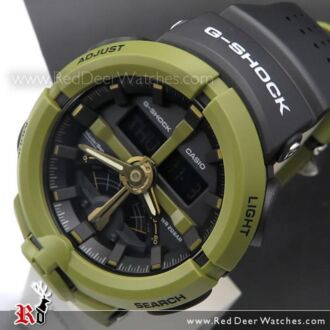 Casio G-Shock Analog Digital Dual Coil Motor 200M Sport Watch GA-500-7A, GA500