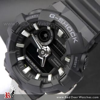 Casio G-Shock Analog Digital 200M Super illuminator Sport Watch GA-700-1B, GA700