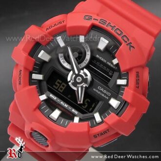 Casio G-Shock Analog Digital 200M Super illuminator Sport Watch GA-700-4A, GA700