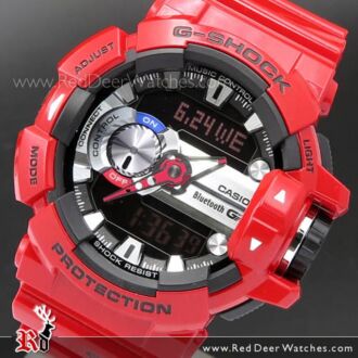 Casio G-Shock Bluetooth G'Mix Music Control 200M Sport Watch GBA-400-4A, GBA400