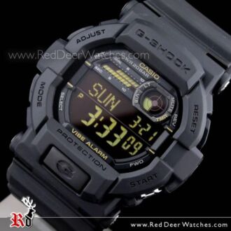 Casio G-Shock Vibration Alert 200M World time Sport Watch GD-350-1B, GD350