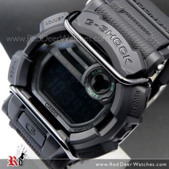 Casio Action Sport Face Protector Flash Alert Military Black Watch GD-400MB-1, GD400MB