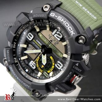 Casio G-Shock Mudmaster Master of G Twin Sensor Sport Watch GG-1000-1A3, GG1000