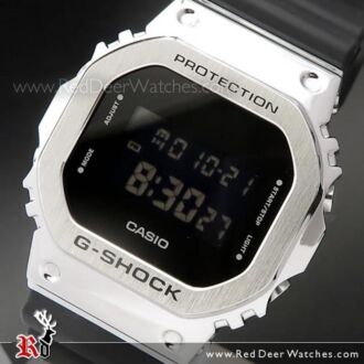 Casio G-Shock Stainless Steel Bezel Watch GM-5600-1, GM5600