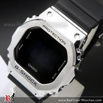 Casio G-Shock Stainless Steel Bezel Watch GM-5600-1, GM5600