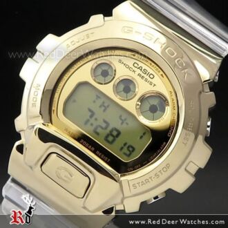 Casio G-Shock Metal Covered GOLD Clear Semi-Transparent Watch GM-6900SG-9, GM6900SG