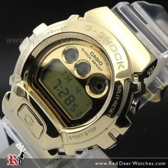 Casio G-Shock Metal Covered GOLD Clear Semi-Transparent Watch GM-6900SG-9, GM6900SG