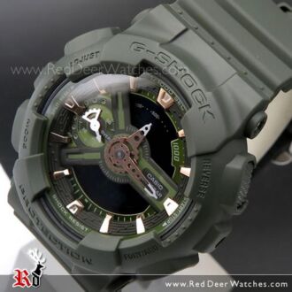 Casio G-Shock S Series Matte Green Sport Watch GMA-S110CM-3A, GMAS110CM