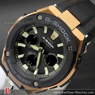 Casio G-Shock G-Steel Layer Guard Structure Tough Solar Mens Watch GST-S120L-1A, GSTS120L