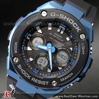 Casio G-Shock Analog Digital Solar Sport Watch GST-410-1A, GST410 