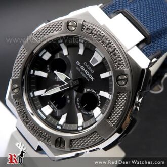 Casio G-Shock G-Steel Analog Digital Solar Watch GST-S330AC-2A, GSTS330AC