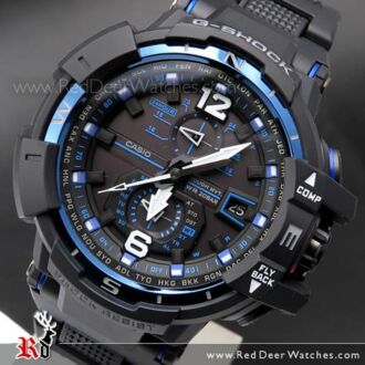 Casio G-Shock GRAVITYMASTER Solar Wave Multiband 6 Sport Watch GW-A1100FC-1A, GWA1100FC 