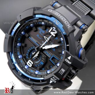 Casio G-Shock GRAVITYMASTER Solar Wave Multiband 6 Sport Watch GW-A1100FC-1A, GWA1100FC 