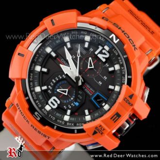 Casio G-Shock GRAVITYMASTER Solar Wave Multiband 6 Watch GW-A1100R-4A, GWA1100R