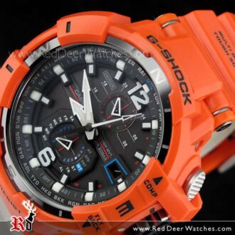 Casio G-Shock GRAVITYMASTER Solar Wave Multiband 6 Watch GW-A1100R-4A, GWA1100R