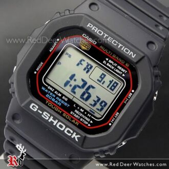 Casio G-Shock Solar 200M Multi-band 6 Atomic Sport Watch GW-M5610-1, GWM5610