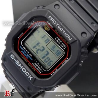 Casio G-Shock Solar 200M Multi-band 6 Atomic Sport Watch GW-M5610-1, GWM5610