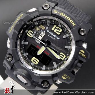 Casio G-Shock MUDMASTER Triple Sensor Solar Multiband 6 Watch GWG-1000-1A, GWG1000