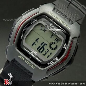 Casio Dual Time Alarm 100M Digital Watch HDD-600-1AV, HDD600