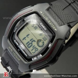 Casio Dual Time Alarm 100M Digital Watch HDD-600-1AV, HDD600