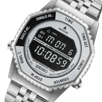 Seiko Astronaut Chronograph Rotocall 37mm Digital Watch HFL002P1