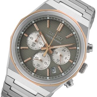 Seiko Conceptual Chronograph 40 mm Gray Dial New Watch HGK002P1, HGK002