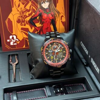 CITIZEN x EVANGELION EVA-02 Eco-Drive Radio-Controlled Ltd Watch JY8139-68E