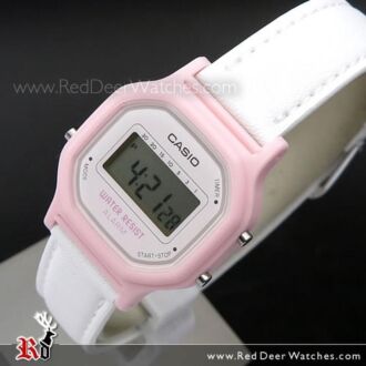 Casio Ladies Kids Leather Band Digital Watch LA-11WL-4A, LA11WL