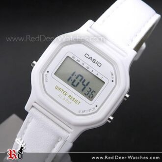 Casio Ladies Kids Leather Band Digital Watch LA-11WL-7A, LA11WL