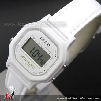 Casio Ladies Kids Leather Band Digital Watch LA-11WL-7A, LA11WL