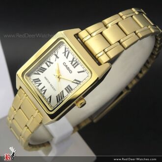 Casio Analog Gold Tone Ladies Watch LTP-V007G-9B, LTPV007G