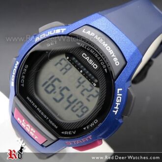 Casio Stopwatch Alarm Ladies Digital Watch LWS-1000H-2AV, LWS1000H