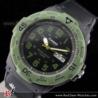 Casio Quartz Mens Analog  Military Cloth Band Watch MRW-200HB-1BV, MRW200HB