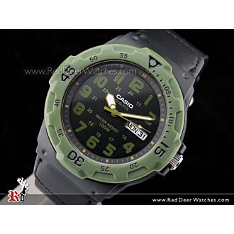 Casio Quartz Mens Analog  Military Cloth Band Watch MRW-200HB-1BV, MRW200HB