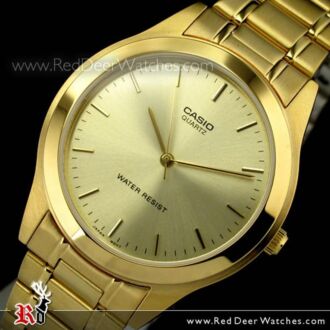 Casio Collection Gold Tone Men's Watch MTP-1128N-9A, MTP1128N