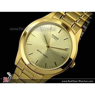 Casio Collection Gold Tone Men's Watch MTP-1128N-9A, MTP1128N