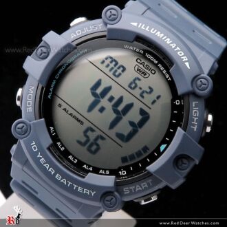 AE1500WH-8BV, Illuminator Dark Grey Digital Watch