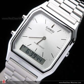 CASIO DIGITAL ANALOG VINTAGE WATCH AQ-230A-7B, AQ230A