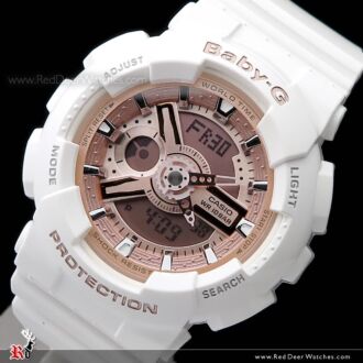 Casio Baby-G Analog Digital 100M Ladies Sport Watch BA-110-7A1, BA110