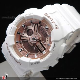 Casio Baby-G Analog Digital 100M Ladies Sport Watch BA-110-7A1, BA110